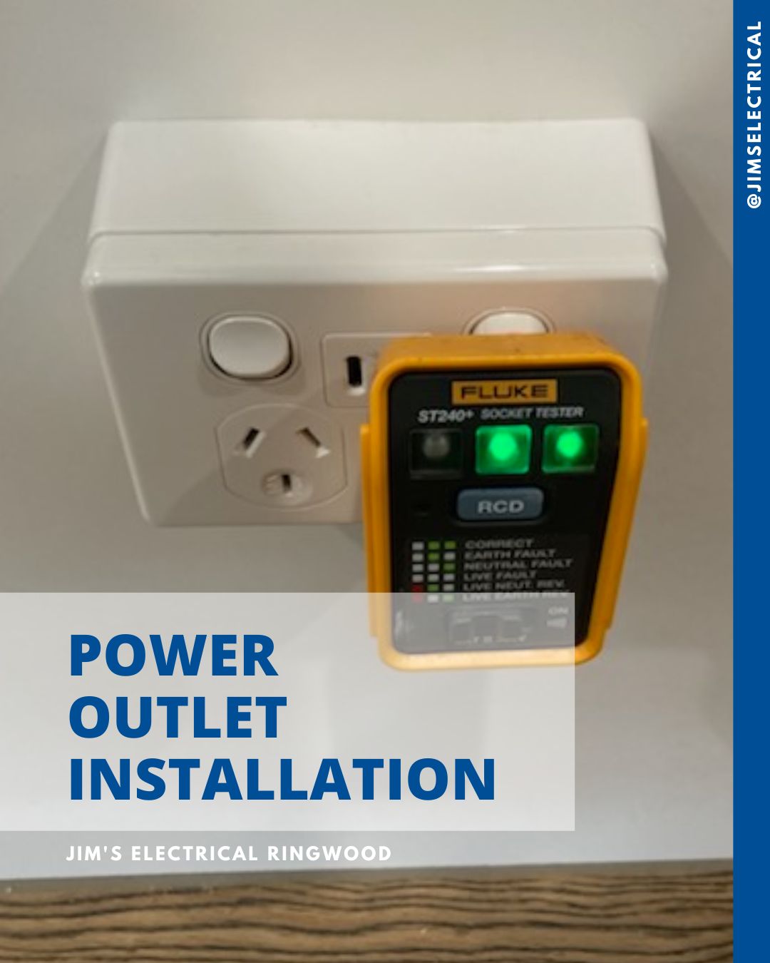 Power Outlet Installation